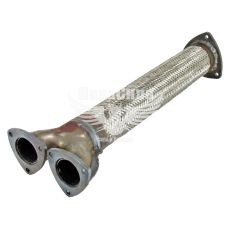 Глушитель гофра 500-МАЗ нерж. (СНГ) (двойная)