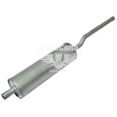 Глушник (бочка) основний 3302-Газель з труб. (ТМК) (діам. 51 по центр.)