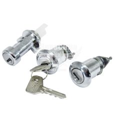 Замок багажника + личинки 2105-07 (Лого-Д) (хром)