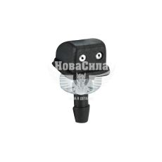 Жиклер омивача 2101-07 оприскувач перед. лобового скла (Україна) (з метал. гайкою)