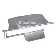 Заслонка печки 2110-12 нового образца комплект 2шт. (ДК) (металл)
