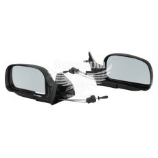 Зеркало внешнее зад. вида 2108-099 лев.+прав. (Euro Tun) черный блеск