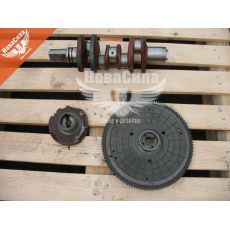 Колінвал 969-ЛуАЗ з маховиком (СНД) 969-ЗАЗ