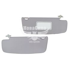 Козырек солнцезащитных (щиток) 1118-Калина жесткий (СНГ) (с зеркалом)