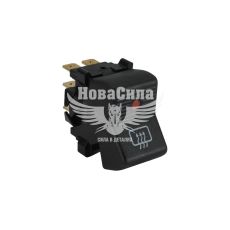 Кнопка (вимикач) обігріву заднього скла 2103-06 з підсв. (Skadi) 4-конт.