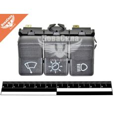 Кнопка (переключатель) света 2101-02 тройная (СНГ)