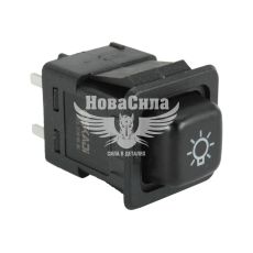 Кнопка (перемикач) світла 9-конт. 2108 низька панель (Skadi) 1102, 2141