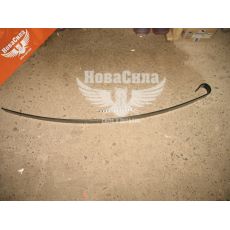 Лист рессоры 3302-Газель перед. / Зад. №2 (1525мм.) (ЧМЗ) (с ушками.)