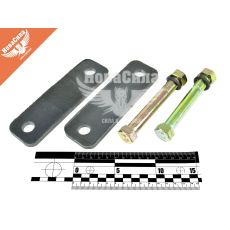 Кронштейн ресори 3302-Газель серьга (ДК) (кт. на 1-ресору підс. 8мм.)