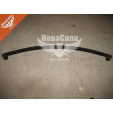 Лист рессоры 3302-Газель перед. №1 (1500мм.) 2-х лист.. (ГАЗ) (усил. с втул.)