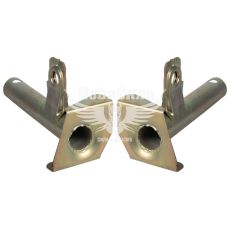 Кронштейн бампера 2107 перед. / Зад. кт. 2шт. (Самара)