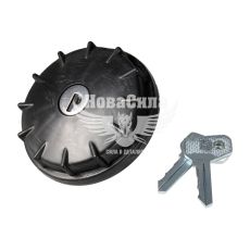 Крышка б-бака 2101-07 на ключ метал. (Украина) (черная)