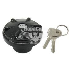Кришка б-бака 2108-099 на ключ метал. (Skadi) (чорна)