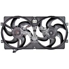 Моторчик охолод. радіатора 2123-Н.Шевроле в зб. 2-вент. (Luzar)