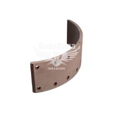 Накладка гальмівної колодки 375-УрАЛ з дирками (Трибо)