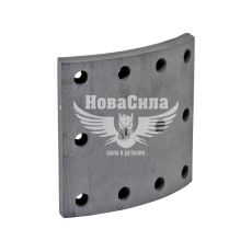 Накладка тормозной колодки 6520-Камаз Евро-2 сверленое (Трибо)