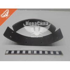 Накладка колодок ручного гальма 452, 469-УАЗ свердлене (Фритекс)
