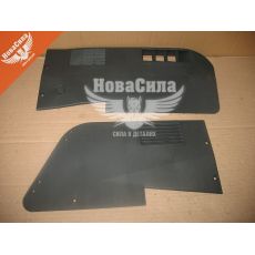 Облицовка панели магнитолы 2110 бок. кт. 2шт. (СНГ) (пластм.)