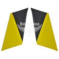 Обшивка зад. стійок 2101-07 внутр. шкіра декорат. жовта (СНД)