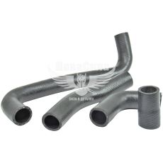 Патрубок системи охолодження 2105-07 к-т. 4шт. алюмінієві (Luzar)