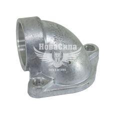 Патрубок блоку 4320-УрАЛ дюрал. (СНД) (перепускний)