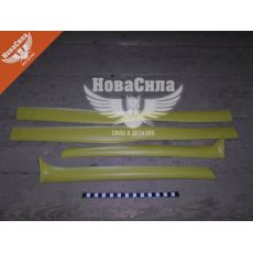 Облицовка стойки салона 2101-06 перед. и сред. Желтые (Master Sport)