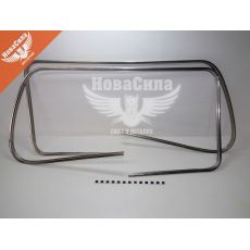 Никелированные полосы двери 2121, 21213 Нива зад. (СНГ)