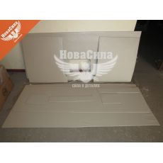 Обшивка кабины 5410-Камаз с низ. крышей + Спалкою (СНГ)