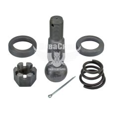 Палець реактивний 210-КрАЗ в зб. (ДК) (палець, вкладиші, пружина, гайка)