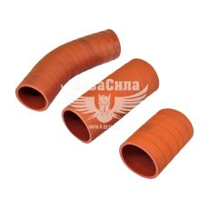 Патрубок системы охлаждения 5320-Камаз к-т. 3шт. (СНГ) (усил.)