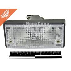 Подфарник передней 2101 лев. белый черн. корпус (Формула Света)