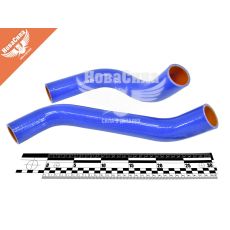 Патрубок системы охлаждения 3307-Газ к-т. 2шт. силиконоые (Tempest)