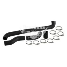 Патрубок системи охолодження 21213-Н. Тайга к-т. 4шт. (АТ) (з хомутами)