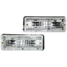 Підфарник передній 2106 чорн. корпус (Auto Light) білий