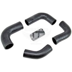 Патрубок системи охолодження 3302-Газель 406дв. к-т. 5шт. (Luzar)