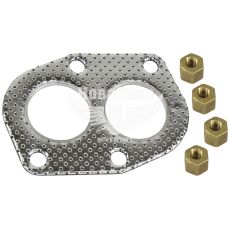 Прокладка глушника прийм. труби 2101-099 метал. (BSAuto) з гайками