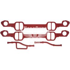 Прокладка колектора (набір) 130-Зил впуск. (Vigo) червона паука