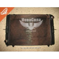 Радіатор охолодження 3302-Газель бок.кріп. мідн. 2-ох ряд. (Іран)