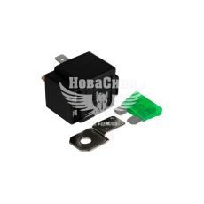 Реле в блок запоб. 2105-07 4-кон. (Vortex) (з кроншт.+запобіжник)