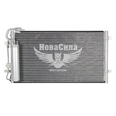 Радіатор кондиціонера 2170-Пріора HALLA (Luzar) (з ресівером)