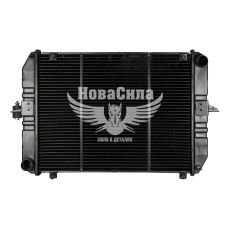 Радіатор охолодження 3302-Газель бок.кріп. (Luzar) (мідн.)