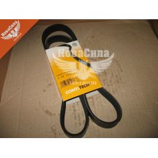 Ремінь поліклиновий 6PK1230 (Contitech) генер. 3302-Газель без ГУР (16кл.)