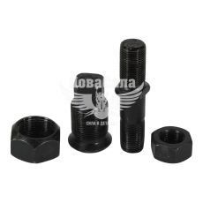 Рем. к-т. кріплення колеса 130-ЗИЛ лів. (Автомат) (шпилька+футорка+2 гайки)