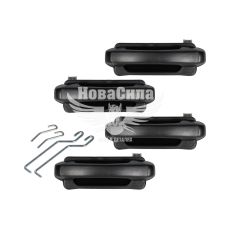 Ручки дверные внешние Евро 2104-07 (Vortex) (кт. 4шт.)