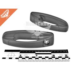 Ручки дверные внешние Евро 21214-Н. Тайга (ТюнАВТО) (кт. 2шт. под личинки 2108)