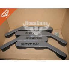 Ручка двери внутр. 2106-07 серая кт. 4шт. (Мастер-М) (подлокотник)