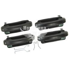 Ручки дверні зовнішні Евро 2104-07 (Рысь) (кт. 4шт.)