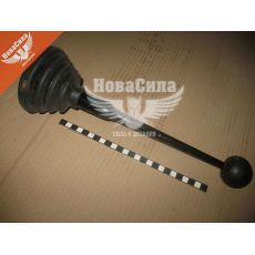 Ручка КПП 2105-07 5-ох ступ. в зб. (ВИС) (чорная)