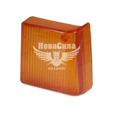 Стекло фонаря поворота 1102-ЗАЗ желтое прав. (Автосвет)