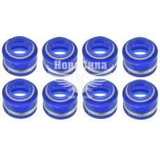 Сальник клапанів 5320-Камаз (ДК) (кт. 8шт. фторсилікон. сині